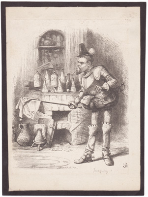 John Tenniel illustration The Tragedy